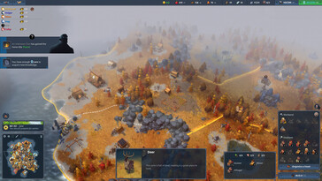 Une image illustrant une séquence de jeu dans Northgard : Definitive Edition.