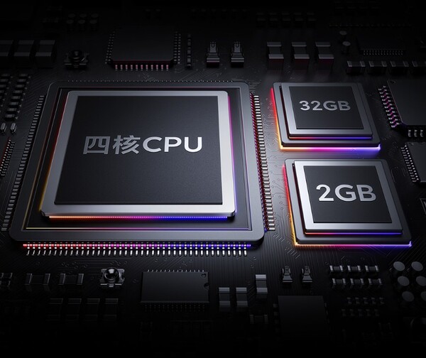 La Redmi Smart TV A50 Energy Saving Edition est équipée d'un processeur quadricœur, de 2 Go de RAM et de 32 Go d'espace de stockage.