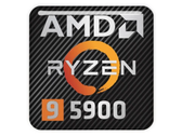 Le processeur Ryzen 9 5900 est présent dans certaines plates-formes de jeu pré-construites comme l'Alienware Aurora. (Source d'image : Sticker Library)