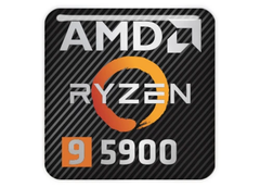 Le processeur Ryzen 9 5900 est présent dans certaines plates-formes de jeu pré-construites comme l&#039;Alienware Aurora. (Source d&#039;image : Sticker Library)