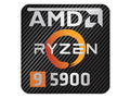 Le processeur Ryzen 9 5900 est présent dans certaines plates-formes de jeu pré-construites comme l'Alienware Aurora. (Source d'image : Sticker Library)