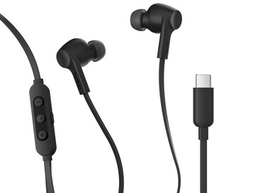 Les écouteurs filaires SoundForm de Belkin sont dotés d'un câble de 4 pieds de long. (Source de l'image : Belkin)
