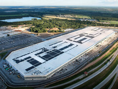 La Gigafactory au Texas dispose de son propre système de stockage d&#039;énergie par batterie. (Source de l&#039;image : Tesla)