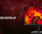Le Nitro XV272U KF a une fréquence de rafraîchissement de 300 Hz et une profondeur de couleur de 10 bits. (Image source : Acer)
