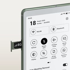 Le lecteur AiPaper de Viwoods est doté d'une connectivité sans fil 4G en option. (Source de l'image : Viwoods)
