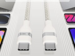 Le câble USB-C à USB-C d'Anker (240 W, tressé) est disponible en deux longueurs. (Source de l'image : Anker)