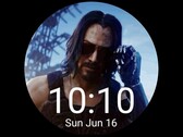 Les fans ont déjà créé des concepts de smartwatch mettant en scène Cyberpunk 2077 et Keanu Reeves. (Source de l'image : Watchmaker/Zanderdia)
