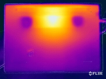 Test de résistance aux températures de surface (en bas)