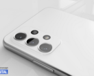 Le "Galaxy A73 ". (Source : LetsGoDigital)