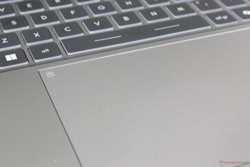 Raccourcis dans les deux coins supérieurs du pavé tactile pour lancer la calculatrice et le centre MSI