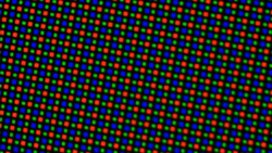 Matrice sous-pixel (écran pliable)