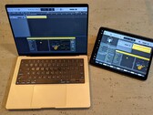 La fonctionnalité Touch Bar est présente sur le nouveau MacBook Pro via Sidecar. (Image : Notebookcheck)