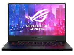 En test : l'Asus ROG Zephyrus S15 GX502L. Modèle de test fourni par Asus Allemagne.