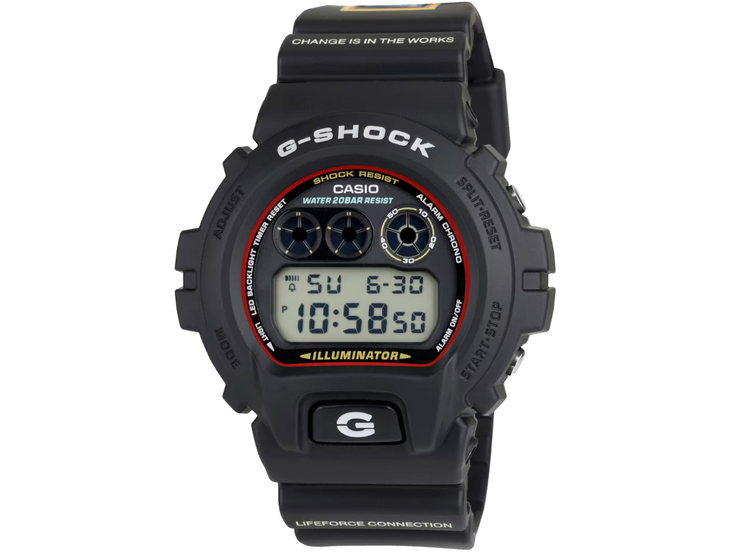 La montre Casio G-Shock x The Almeda Club DW6900RL-1AC. (Source de l'image : Casio)
