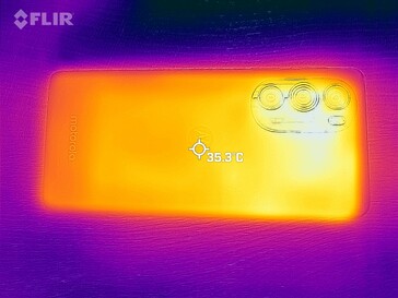 Carte thermique arrière