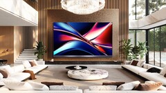 Le premier téléviseur intelligent MicroLED de Hisense a une diagonale d'écran de 136 pouces. (Source de l'image : Hisense)