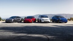 L'autonomie moyenne des VE aux États-Unis avoisine les 300 miles (image : Tesla)