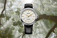 La Seiko Presage SPB497 Unglazed Porcelain offre une résistance à l&#039;eau de 100 m (10 bars) (Image source : Seiko)
