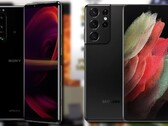 Sony Xperia 1 III vs. Samsung Galaxy S21 : Le Xperia était plus rapide. (Image source : Sony/Samsung, TechNick/Vật Vờ Studio -édité)