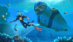 Subnautica a été dévoilé pour la première fois en 2014. Photo - Couverture de Subnautica. (Source de l'image : Unknown Worlds)