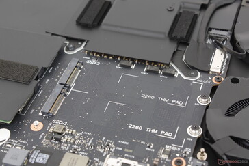 Deux emplacements M.2 PCIe4 x4 2280 pour l'extension