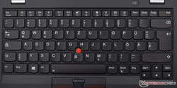 6-row chiclet keyboard (backlight off)