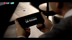 Un premier aperçu du LG Rollable. (Source : YouTube)