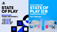 Une bannière annonçant l'événement « State of Play » de Sony