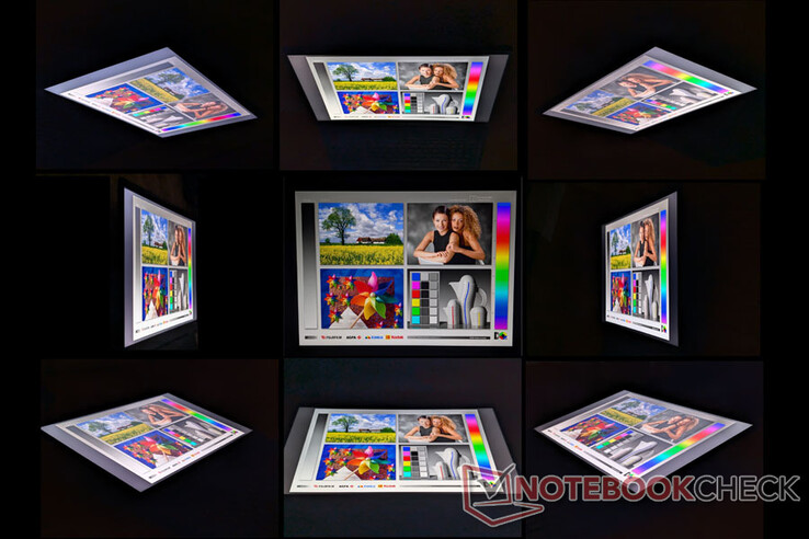 Angles de vision IPS étendus. Les couleurs et le contraste ne se dégradent que sous des angles extrêmes