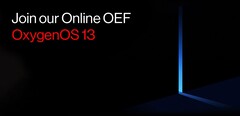 OnePlus a annoncé un événement pour OxygenOS 13. (Image source : OnePlus)