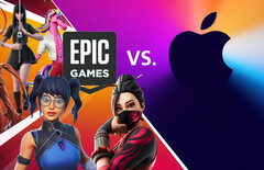 Apple répond aux critiques publiques de Tim Sweeney, d&#039;Epic Games, sur sa politique. (Source de l&#039;image : Apple / Epic Games - édité)