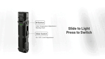 Caractéristiques de la lampe de poche. (Source de l'image : Nitecore)