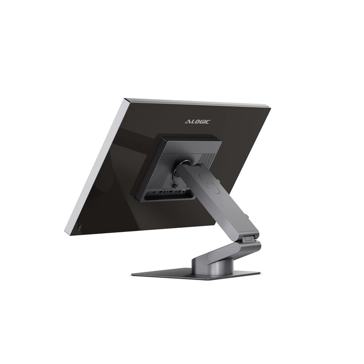 Aspekt 32 Touch avec le support de pliage Aspekt. (Source de l'image : Alogic)