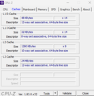 CPU-Z : Caches