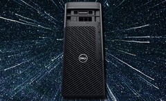Les despotes galactiques en herbe peuvent profiter de la puissance de Threadripper PRO dans la nouvelle tour Dell Precision 7865. (Image source : Dell & Unsplash - édité)