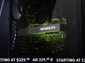 Les PDSF de Nvidia pour le GeForce RTX 3060 sont de 329 $ US/329 €/ 299 £. (Source de l'image : Nvidia - édité)