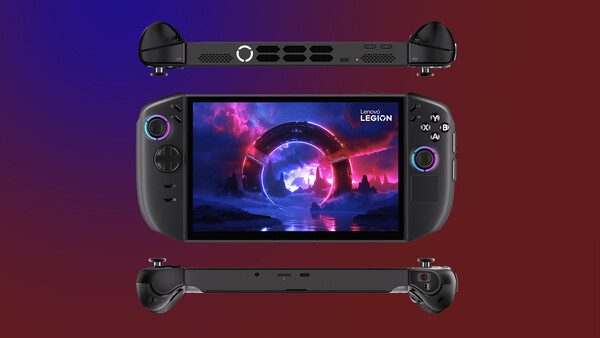 Le Legion Go Gen 2 vu de tous les côtés. (Source de l'image : Lenovo)