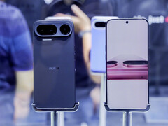 Le smartphone Nubia NaviX Ultra était exposé au WAIC 2026.