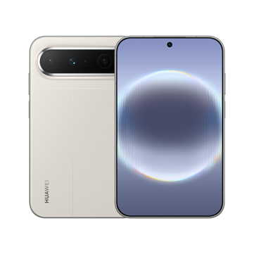 Le Huawei Pura X View en gris lin