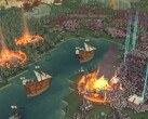 Une image montrant des armées et des navires dans « Diplomacy is Not an Option », actuellement en vente sur Steam.
