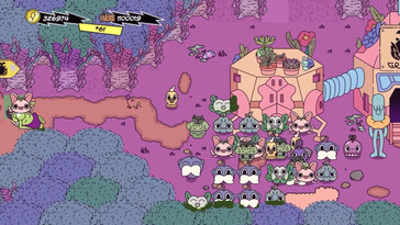 À l’image : une capture d’écran du jeu Super Farming Boy.
