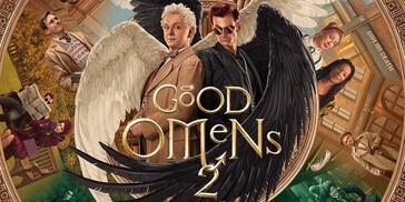 Aziraphale et Crowley marchent d'un même pas, non pas comme un ange et un démon, mais comme deux vieilles âmes naviguant tranquillement dans un monde qui ne fait plus de place à des histoires comme les leurs.