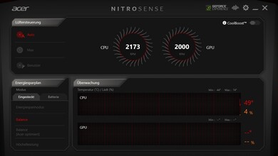 Acer Nitro 5 - Nitro Sense.