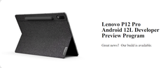 Lenovo annonce une nouvelle initiative Tab P12 Pro. (Source : Lenovo)