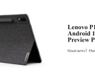 Lenovo annonce une nouvelle initiative Tab P12 Pro. (Source : Lenovo)