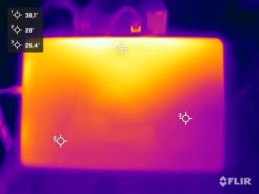 Test de résistance aux températures de surface (avant)