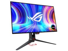 Le ROG Swift OLED PG27AQDM combine une résolution de 2,5K, un panneau OLED et un taux de rafraîchissement de 240 Hz. (Source de l&#039;image : ASUS)