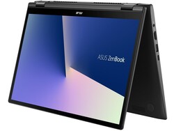 En test : l'Asus ZenBook Flip 14 UX463FA. Modèle de test fourni par :