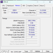 Mémoire CPU-Z