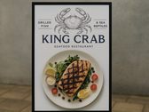 E Ink Marquee devrait être idéal pour les affichages de type papier utilisés dans les restaurants, les centres de transport ou les devantures de magasins. (Source de l'image : TechNews)